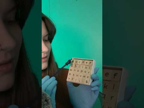 Cognitive Exam 🧠 ASMR Test #asmr #asmrshorts