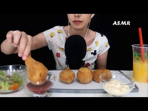 ASMR MASTIGAÇÃO - FRANGO FRITO CROCANTE (eating sounds)