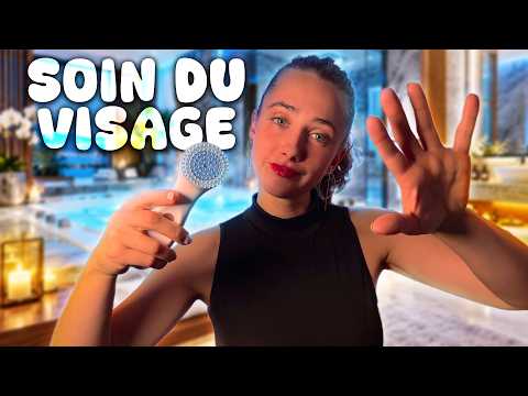 Un soin du visage ULTRA réaliste dans ton jacuzzi - ASMR RP - Soin du Visage