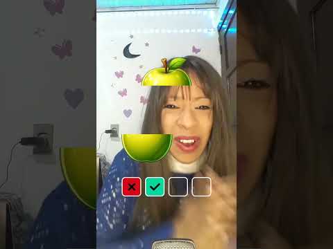 ASMR ADOREI AS FRUTAS #shorts