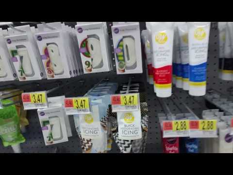 🎂 Walmart Cake Decorating Section Walk-Through 🎂