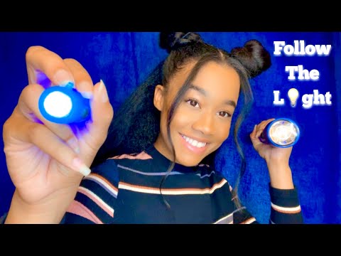 [ASMR] Follow The Light For Sleep(Visual Triggers)(Follow The Light) 🔦💡🕯