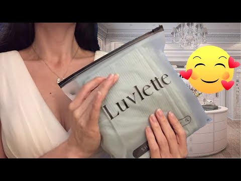 ASMR * Unboxing avec mes coups de coeur Luvlette