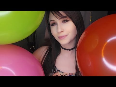 ASMR Balloon Sounds🎈Blowing Balloons & Balloon Tapping