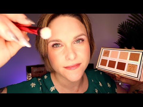 ASMR Makeup Artist Does Your Makeup: Realistic Sounds & Soft Personal Attention