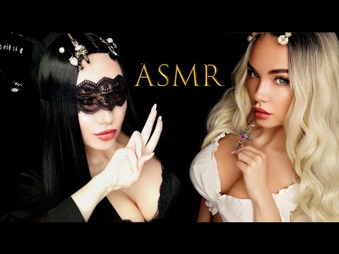 ASMR 1 H Inaudible Whispering Breath for Sleep |Angel and Demon|