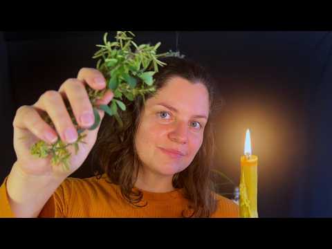 ASMR Benzedeira: Ritual de Limpeza com Ervas para Proteção Espiritual | Energia Zen