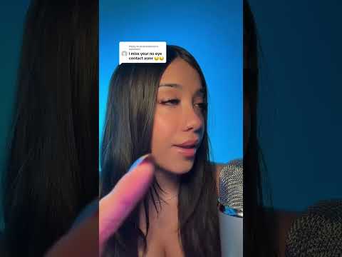 ASMR WITH 0 EYE CONTACT #fyp #asmr