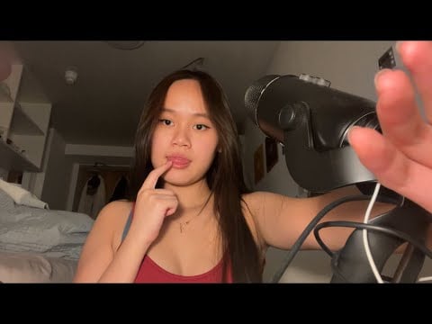 ASMR cupped mouth sounds for sleep 💤 