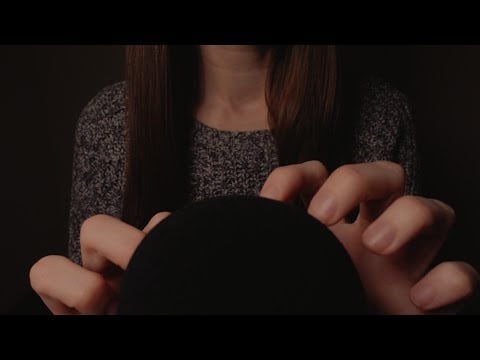 ASMR | Mic Scratching with Rain Sounds and Green Noise 🌧️ (No Talking)