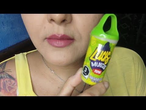ASMR lamiendo Lucas muecas 👅🤤😋💦 dulce Mexicano