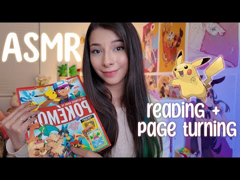 LoFi ASMR 📖  Exploring a Pokémon Magazine From the Past!