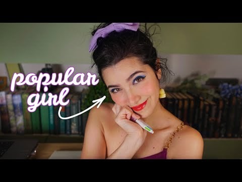 ASMR Popular Girl at The Back of the Class