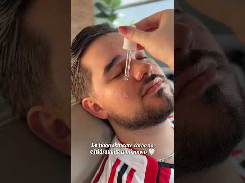 Skincare coreano a mi novio 🤍 #asmr #skincare #koreanskincare
