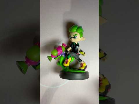 ASMR Tapping On An Inkling Boy Amiibo #ASMR #Shorts