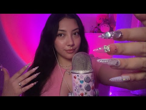 ASMR fake nail tapping