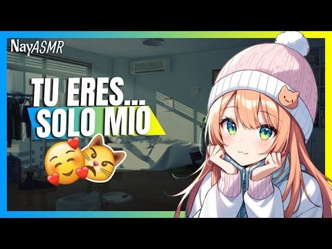 ASMR - Tu NOVIA CARIÑOSA te CALMA tus CELOS con BESOS - Roleplay - NayASMR
