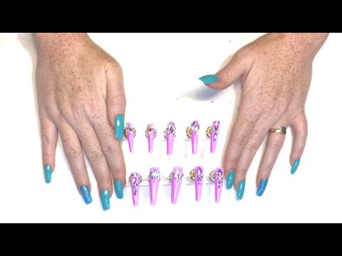 ASMR| Doing My Nails Like Cardi