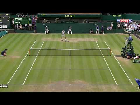 ASMR FRANÇAIS / TSONGA - NADAL WIMBLEDON