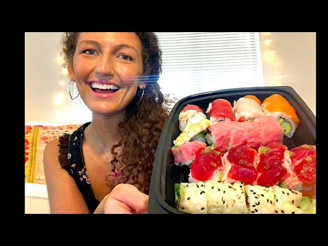 ASMR ~ eat SUSHi with ME! 🍣💖🌈