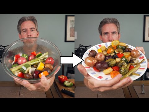 Roasted Vegetables ASMR (No Eating Sounds)