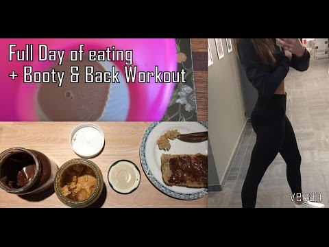 2017 | Mein Silvester & Full Day of eating + Training | Booty & Back Workout