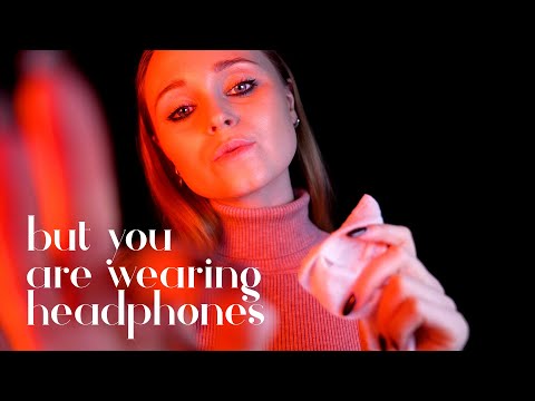 ASMR | Gentle face cleaning BUT you are wearing headphones 🎧