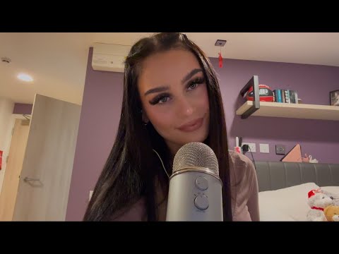 ASMR | Clicky Whisper Ramble (holidays, music, university etc.)