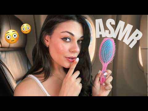 ASMR: A Garota Obcecada Te Relaxa No Avião ✈️ 😳
