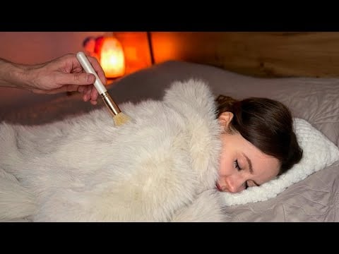 ASMR Soft Fur Tracing & Gentle Brushing | Calming Sleep Triggers 😴