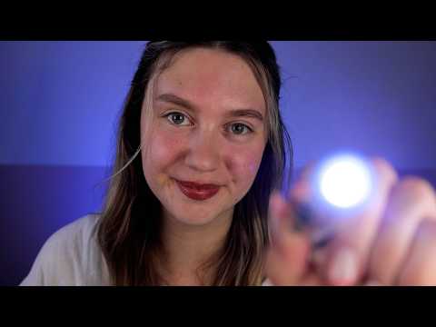 ASMR Quick Eye Exam 👁️Personal Attention, Light Triggers & Vision Test