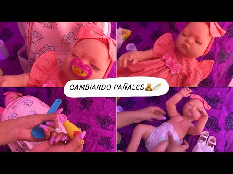 Cambiando pañales 🧸🍼 | Sonidos de pañalera | Muy cosquilloso | Andrea ASMR 🦋