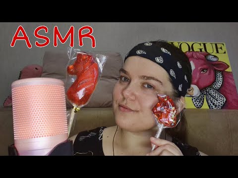 АСМР ОБЛИЗЫВАНИЕ ЛОШАДИ • licking candy hourse • близкие звуки рта • intensive sounds 