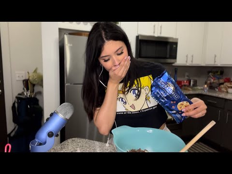 ASMR | BAKE COOKIES WITH ME 🍪