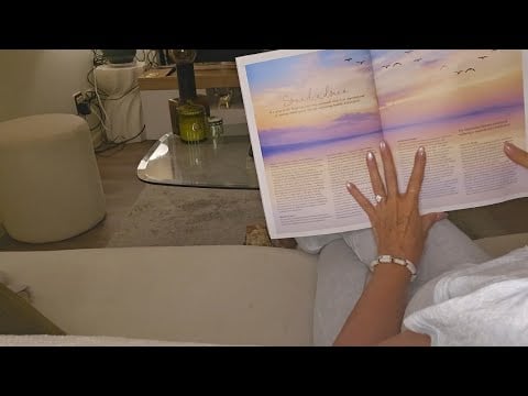 ASMR🌱New "BREATHE" Issue. Page Turning Soft Spoken. @LISASRELAXINGASMR-pb1gb 