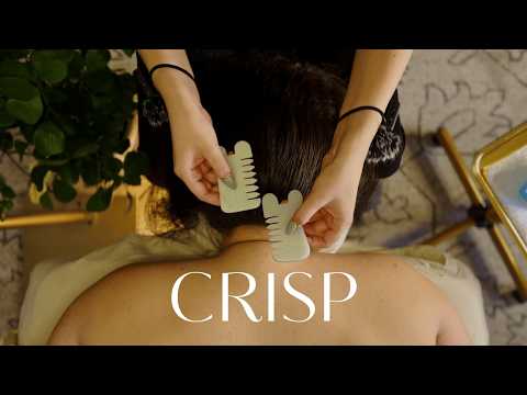 ASMR Crispy Sounds and Hair Play for Sleep 😴
