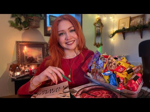 ASMR Planning Holiday Cookie Baking on a Snowy Day ❄️ (Close Whispers, Soft Wind)