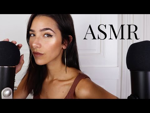 ASMR Sensitive Mouth Sounds 2 (+ Soft crinkles, mic scratching, finger flutters..)