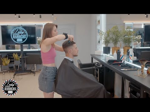 Soft Feathers ASMR Massage by Barber Lady Dana