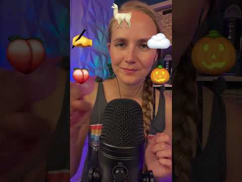 ASMR Emoji Challenge #asmr #shorts #emojichallenge