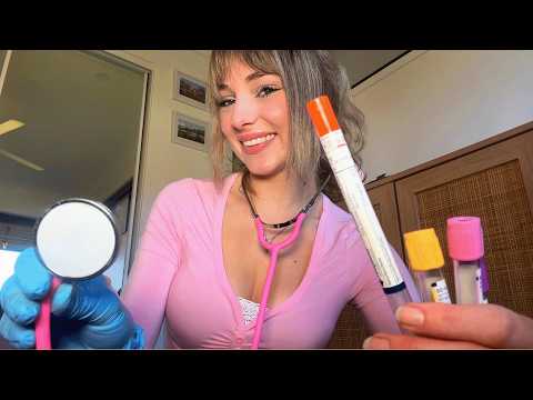 POV Clueless Nurse Gives ASMR Cranial Nerve Exam to Coma Patient