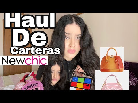 Haul de carteras de Newchic | comprando por primera vez en Newchic | ¿vale la pena comprar aquí ?