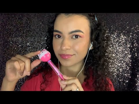 ASMR APLICANDO OS MEUS GLOSSES FAVORITOS 