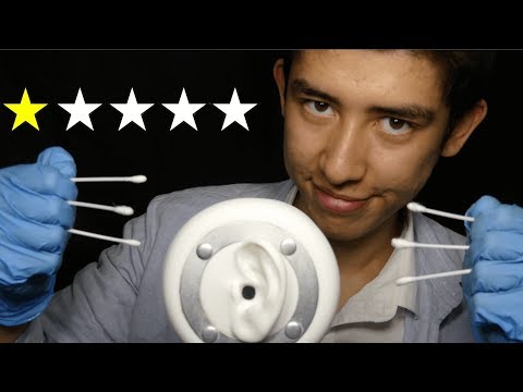 ASMR worst reviewed ear exam