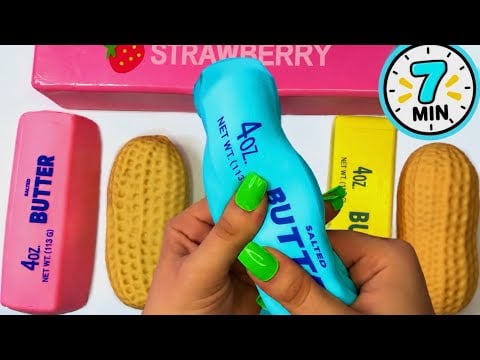 Satisfying Crunchy Squishy ASMR for Relaxation 😴 NO talking!