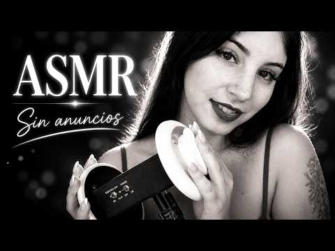 ASMR sin ANUNCIOS para DORMIR profundamente l Caricias, Scratching, Tapping, Masaje...