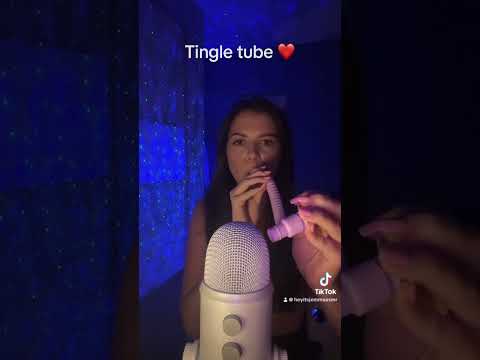 Tingle tube ❤️ #asmr #relax #triggers #asmrtriggers #tingles #relaxing #relaxingtriggers #asmrvideo