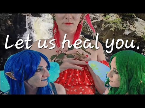 The Great Fairy Fountain🧚‍♀️(ft. Navi & Tatyl)(ASMRRP)(Diverse Sound Layering)