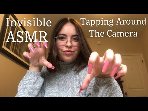 Fast & Aggressive Long Nail Tapping & Scratching Around The Camera & Keyboard ASMR