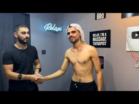 MAGIC ASMR SLEEP THERAPY, BACK PAIN, ARM AND BACK MASSAGE WITH EMIRCAN ASMR